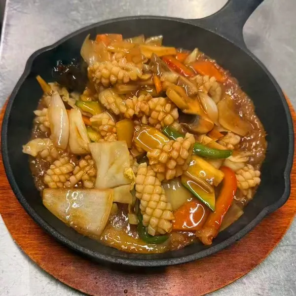 Tintenfisch nach Sechuan Art